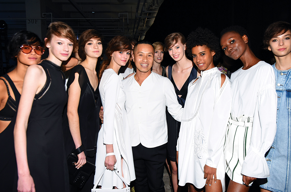 After the 3.1 Phillip Lim spring/summer 2017 show in New York in September (Credit: Getty Images)